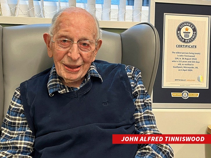 John Alfred Tinniswood worlds oldest man guinness world records