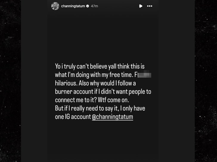 Channing Tatum instgram