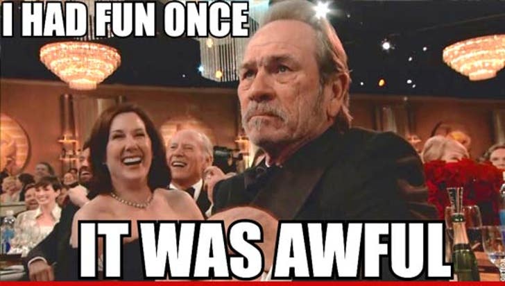 Tommy Lee Jones -- 'Grumpy' Face Meme Goes Viral