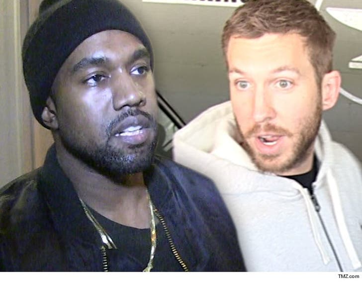 Calvin Harris -- No Kanye Collab I Don't Need the :: 0727-kanye-west-calvin-harris-tmz-4