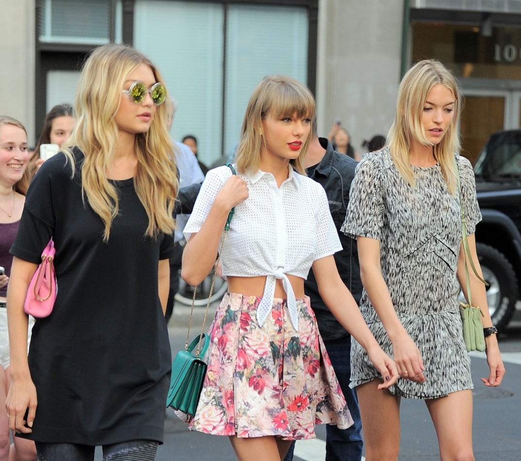 Gigi Hadid and Martha Hunt