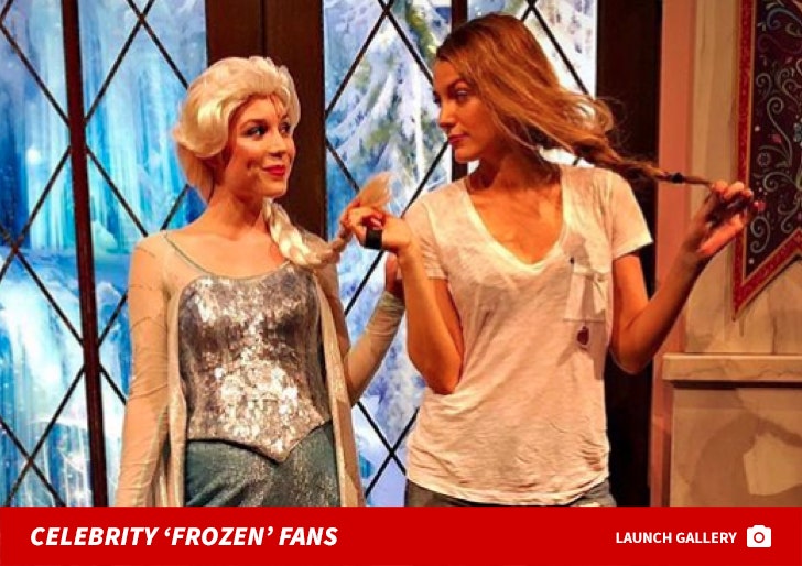 Celebs Letting It Go -- 'Frozen' Fans!