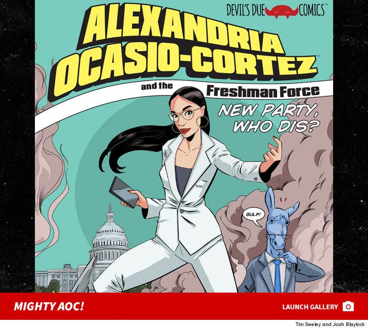 Alexandria Ocasio-Cortez Comic Book