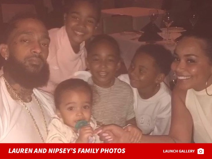 Lauren London and Nipsey Hussle's Family Photos