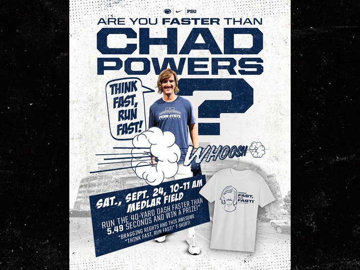 Chad Powers Eli Manning Penn State College Football Shirt - Trends Bedding