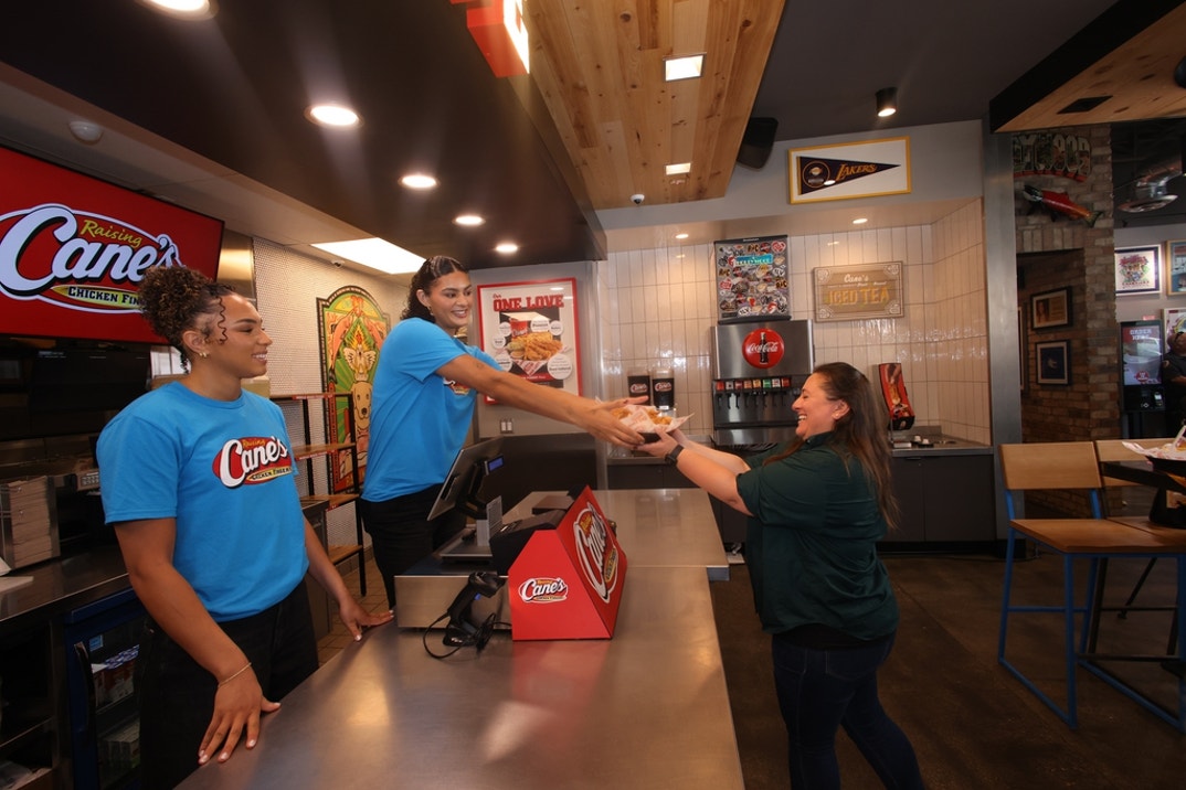 Lauren Betts and Kiki Rice Raising Canes 3