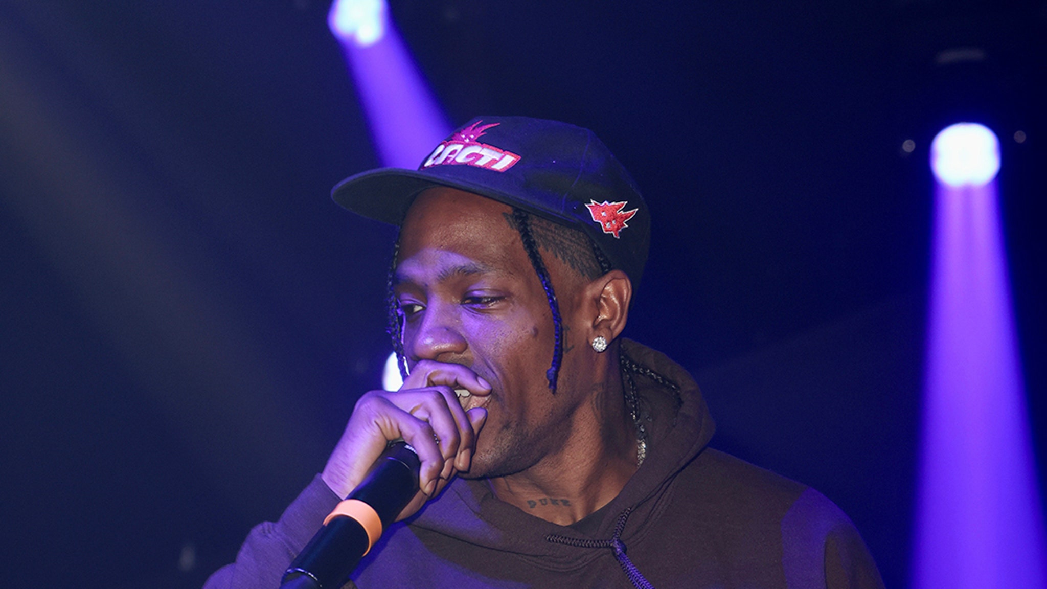 Travis Scott Performs At E11EVEN Miami During Art Basel