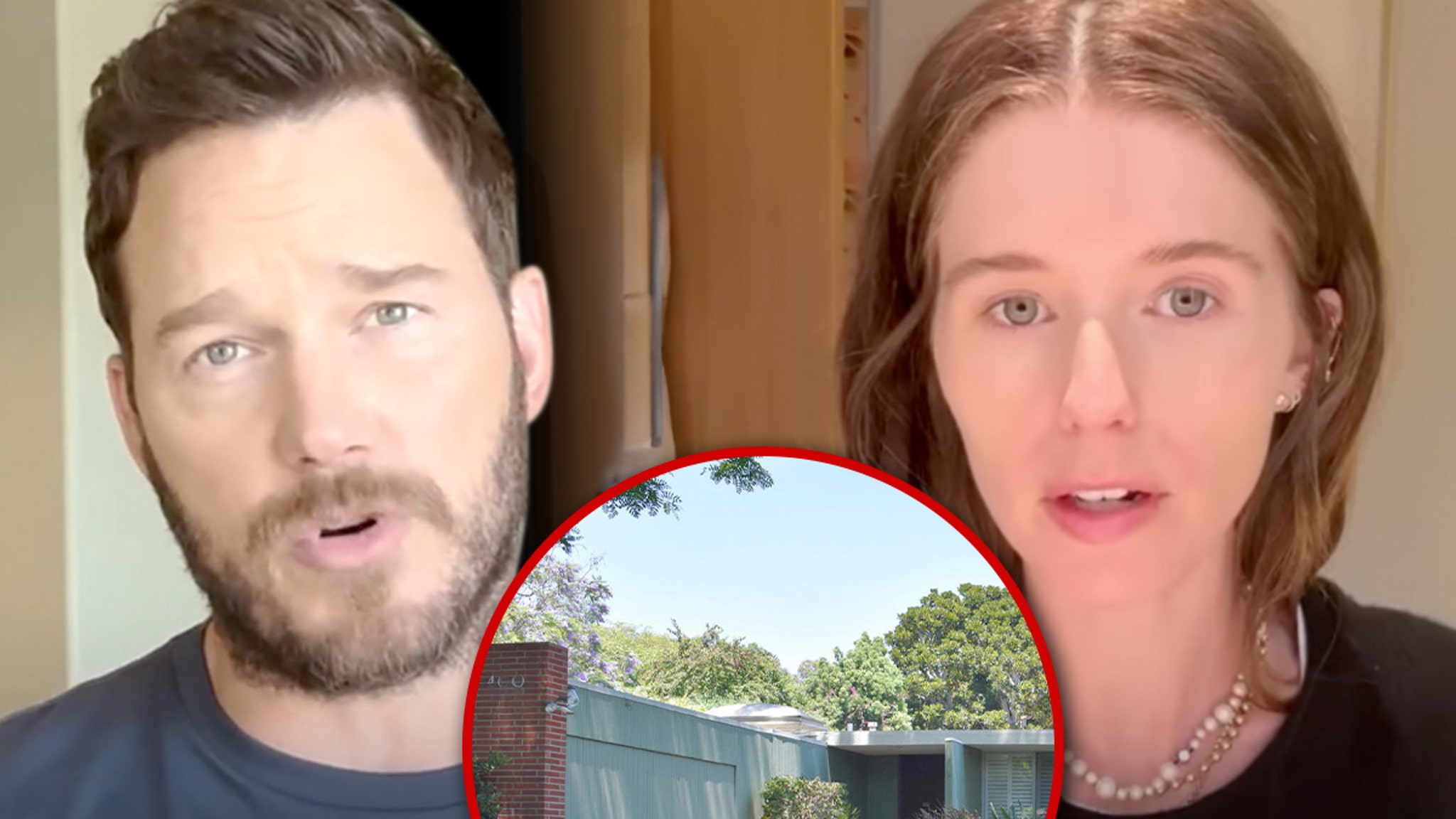 Chris Pratt leveling iconic Los Angeles. Home Angers, cool architect family with that