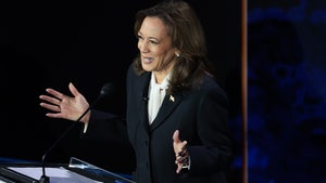 kamala harris laughing debate