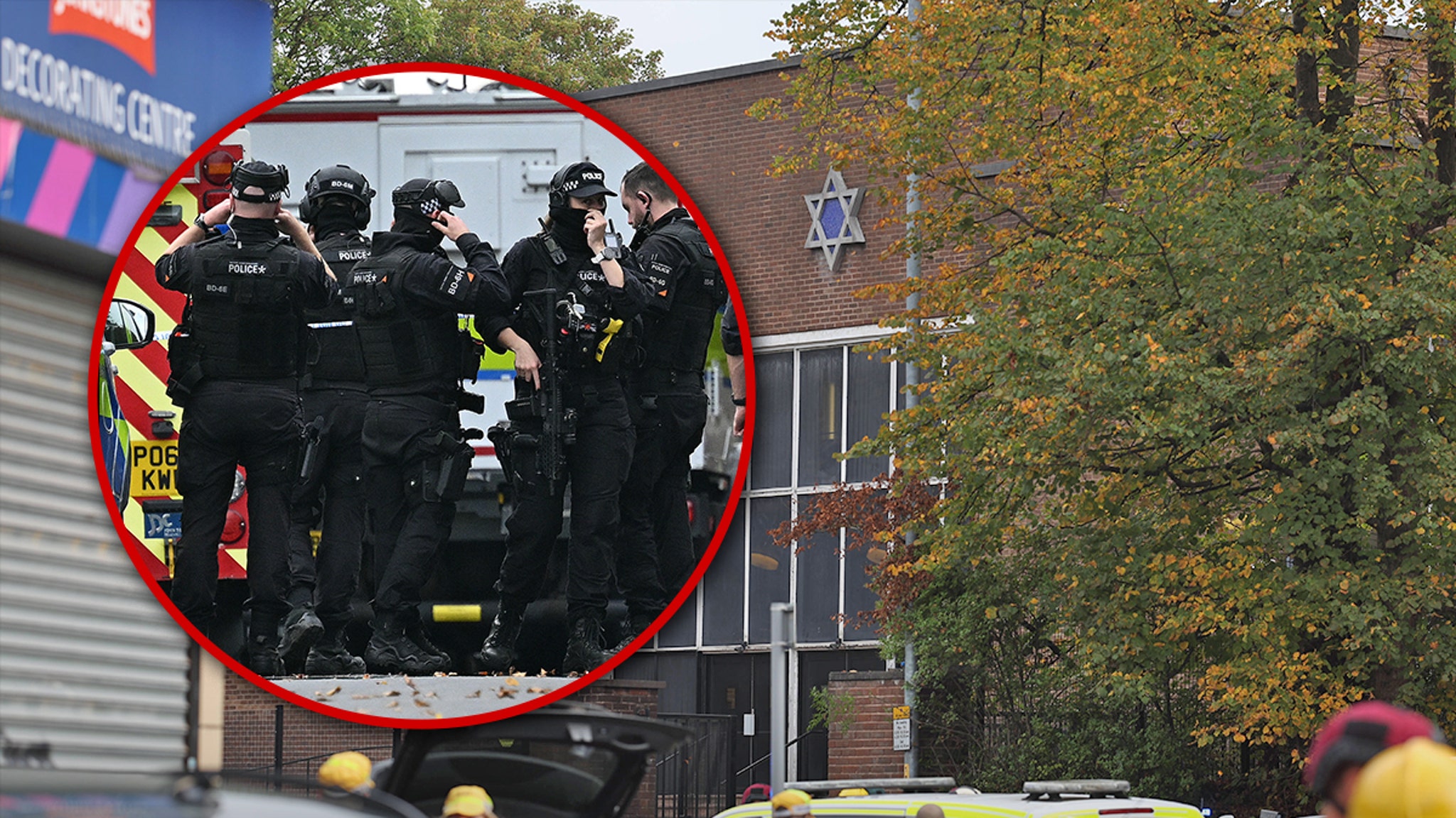 UK Synagogue Attack Leaves At Least 2 Dead in Car Ramming, Stabbing
