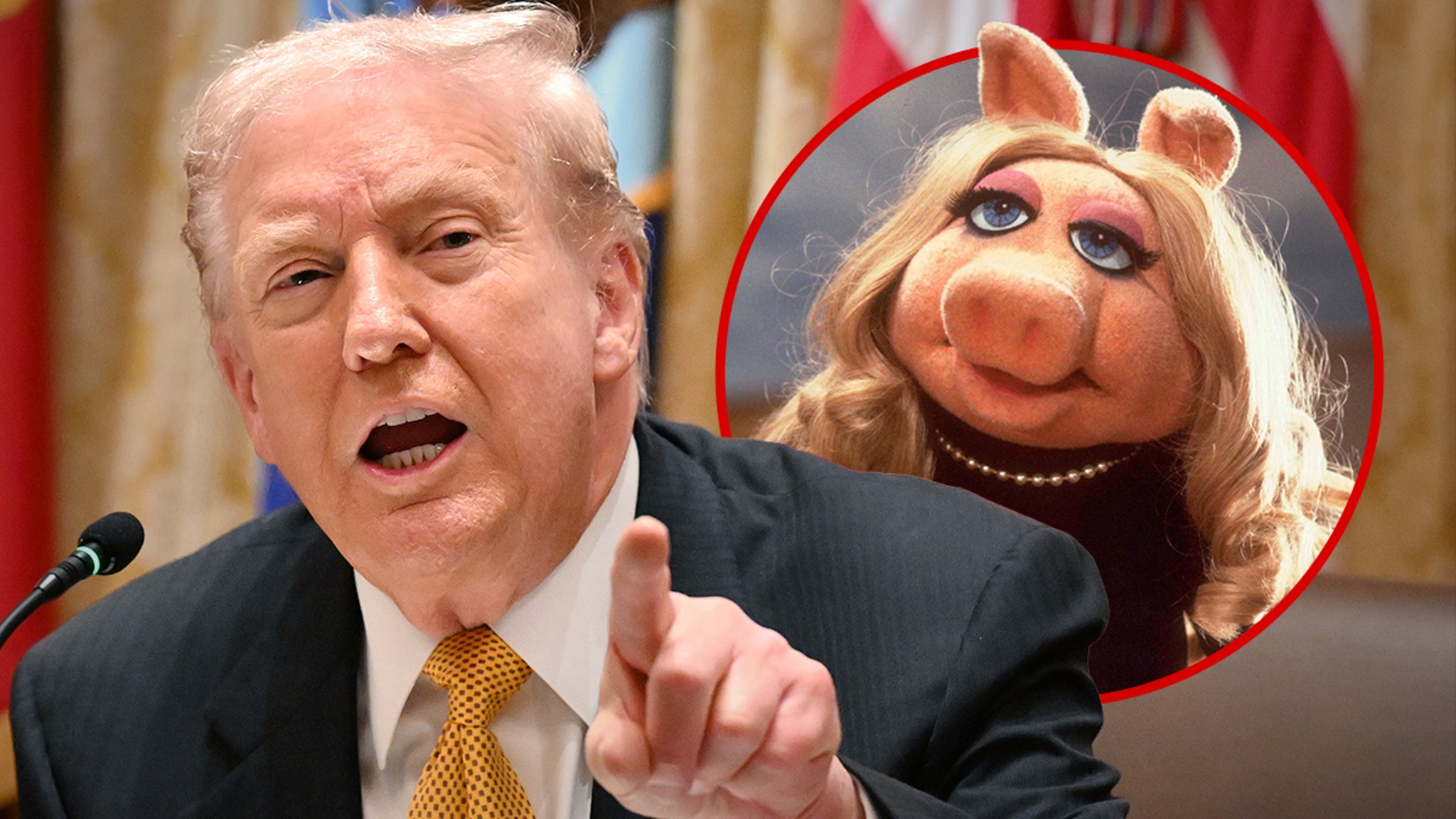 President Trump verliest zijn s*** over Epstein-vraag, noemt verslaggever een varken