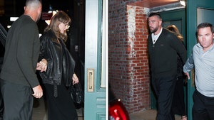 taylor swift and travis kelce dinner in nyc getty 1