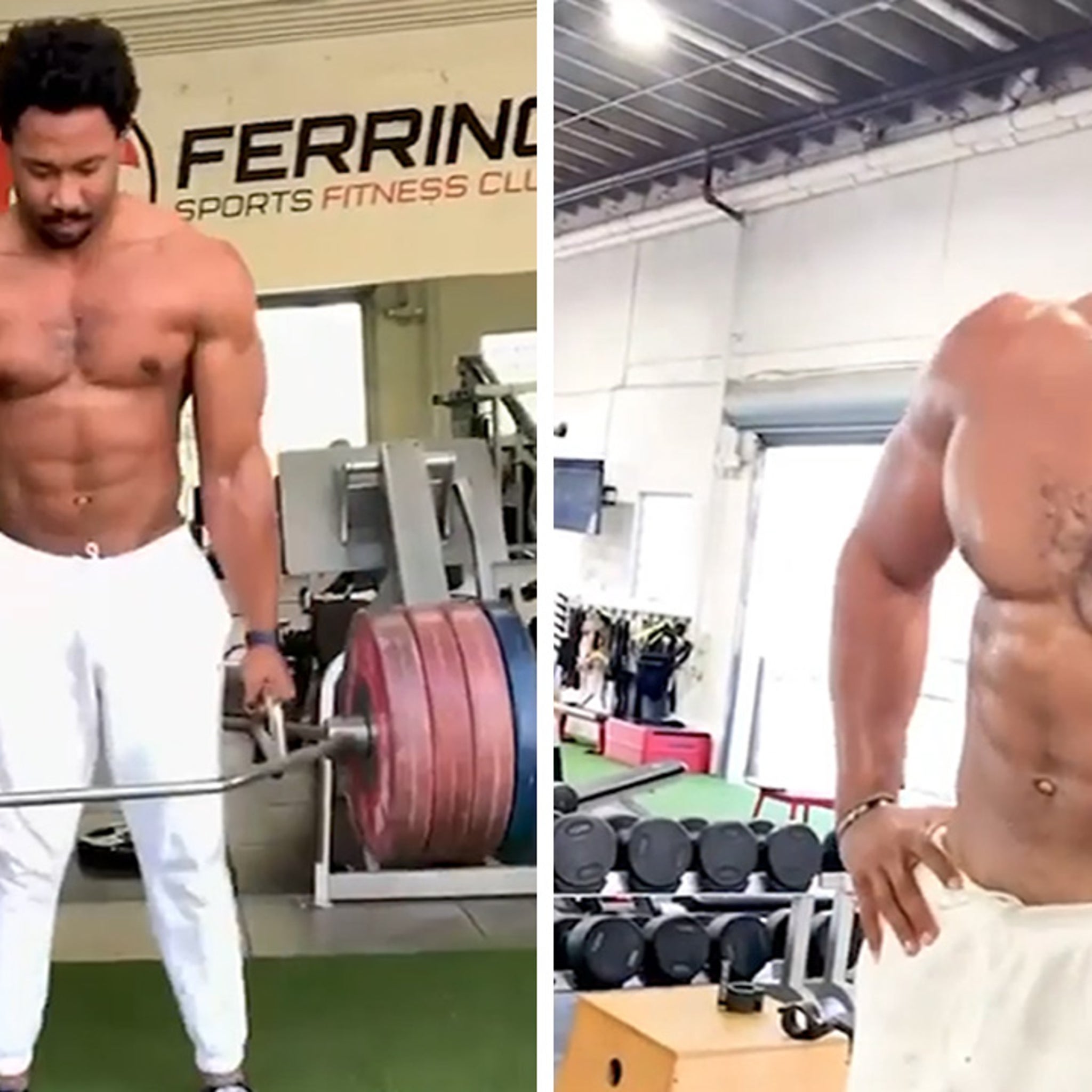 Myles Garrett Shows Off His Physique in Shirtless Training Video