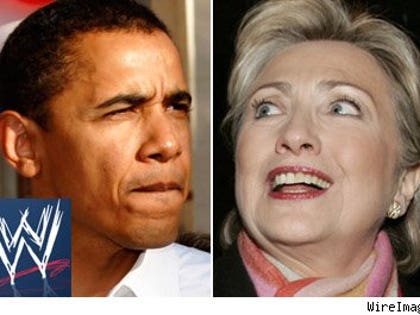 Barack and Hillary