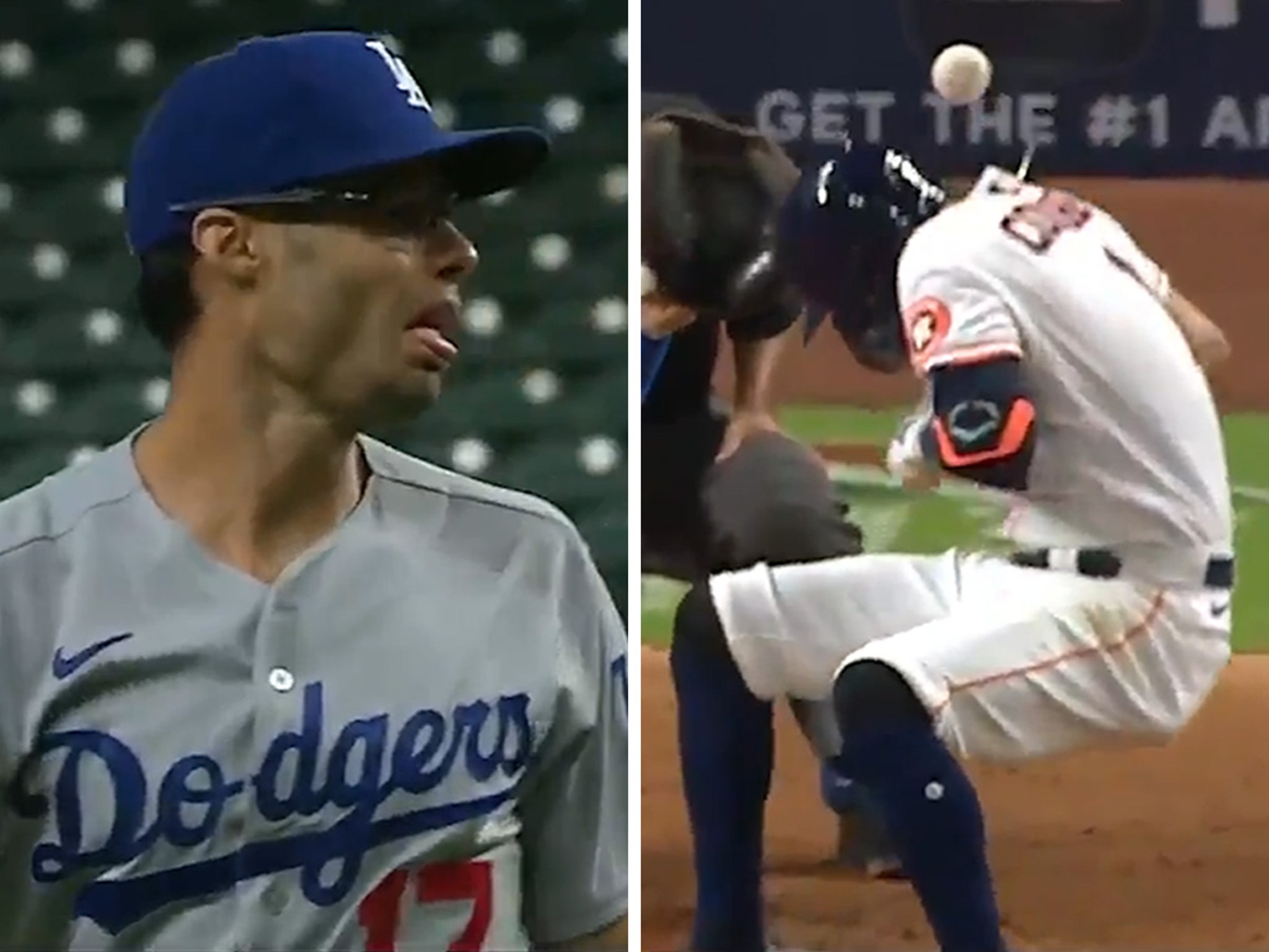 Dodgers vs Astros fight: 'Nice swing, (expletive)' - Benches clear as Joe  Kelly taunts Correa