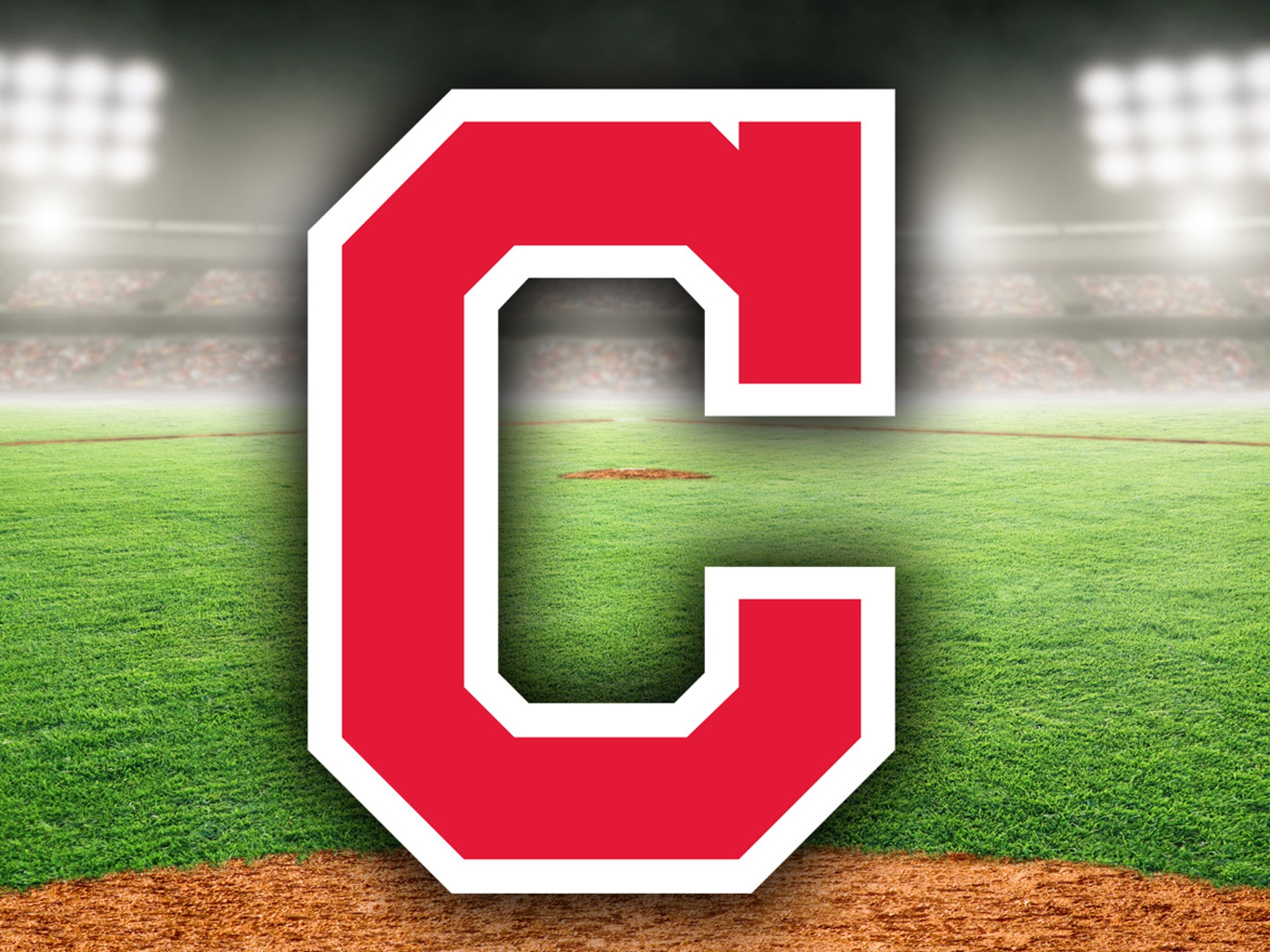 Download Cleveland Indians And C Block Logo Wallpaper