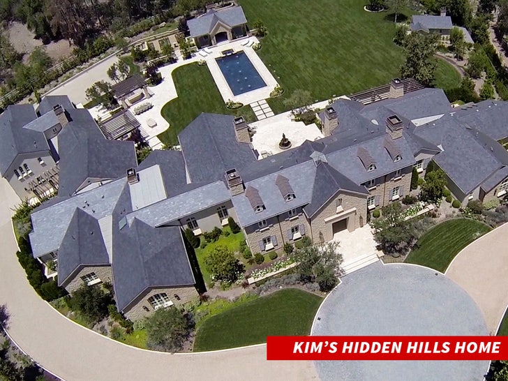Kim Kardashian hidden hills home