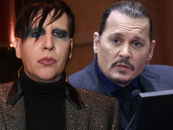 marilyn manson johnny depp