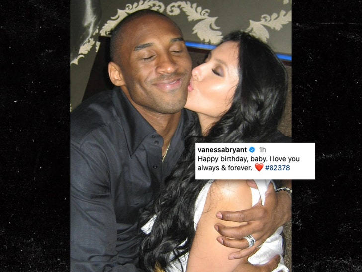 Vanessa Bryant Posts Tribute For Kobe's Birthday, 'I Love You Always &  Forever