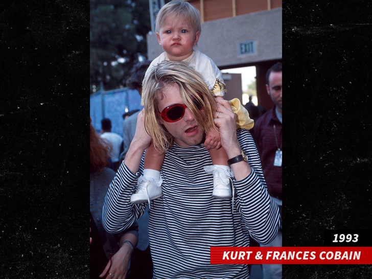 Kurt & Frances Cobain