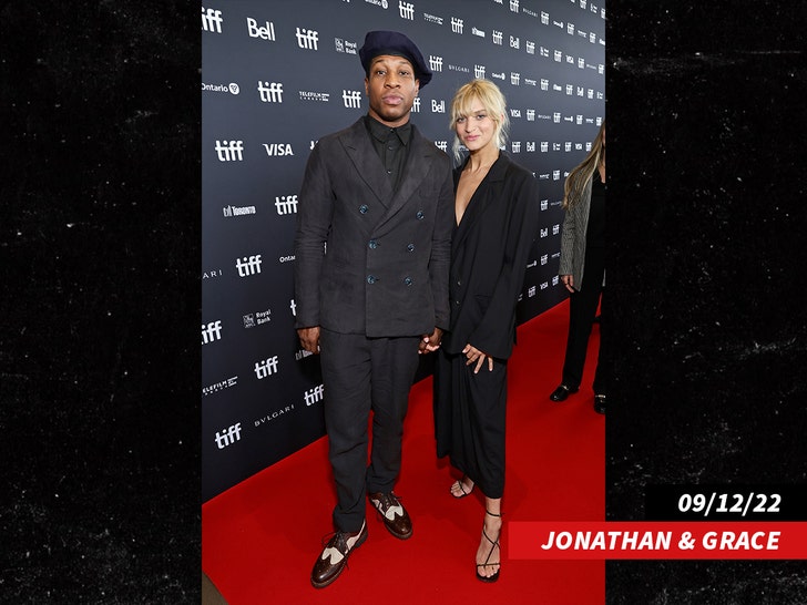 Jonathan Majors dan Grace Jabbari getty3