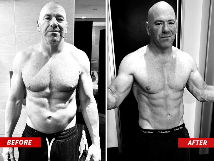 Dana White Shows Off Shredded Bod After 86Hour Fast