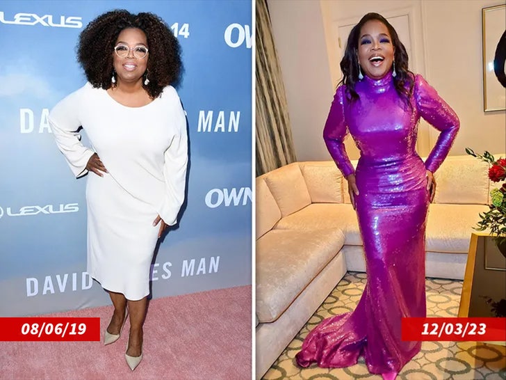 oprah winfrey side by side