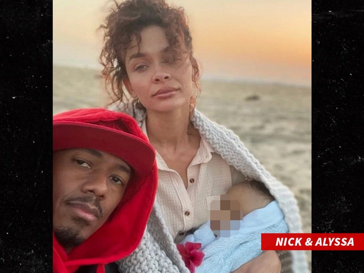 nick cannon alyssa scott sub instagram swipe blur