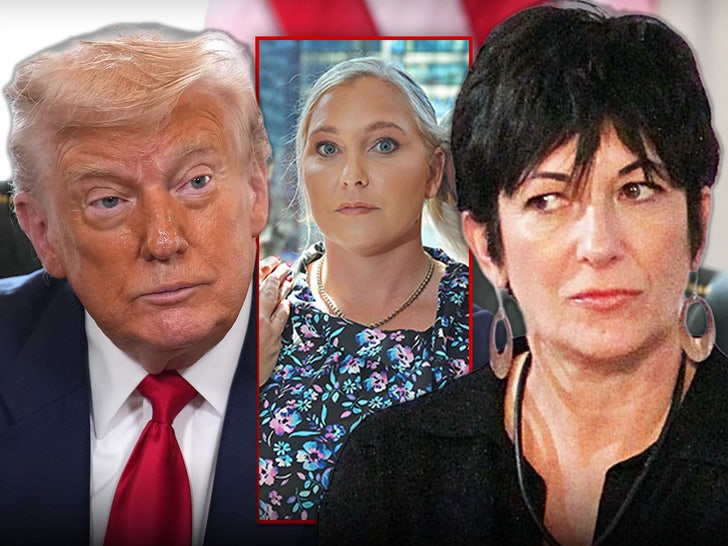 donald trump ghislaine maxwell virginia giuffre main getty