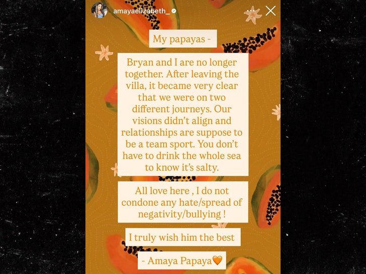 amaya espinal bryan arenales sub instagram