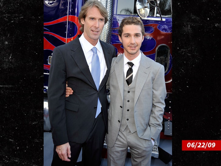 michael bay and shia labeouf getty