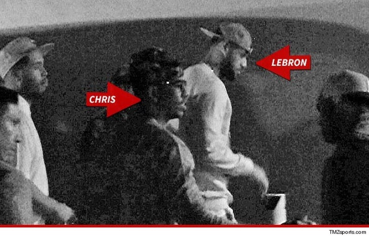 LeBron CP -- Train Together By Day Party Together By :: 0922-chris-lebron-tmz-5