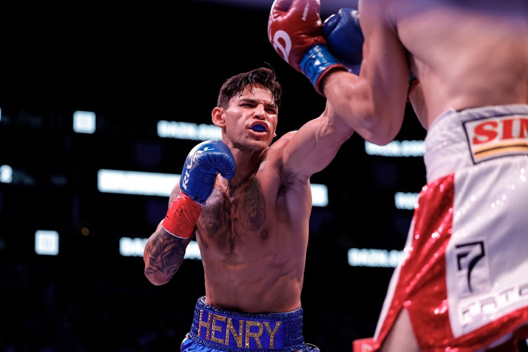 Ryan Garcia In The Ring Photos 8