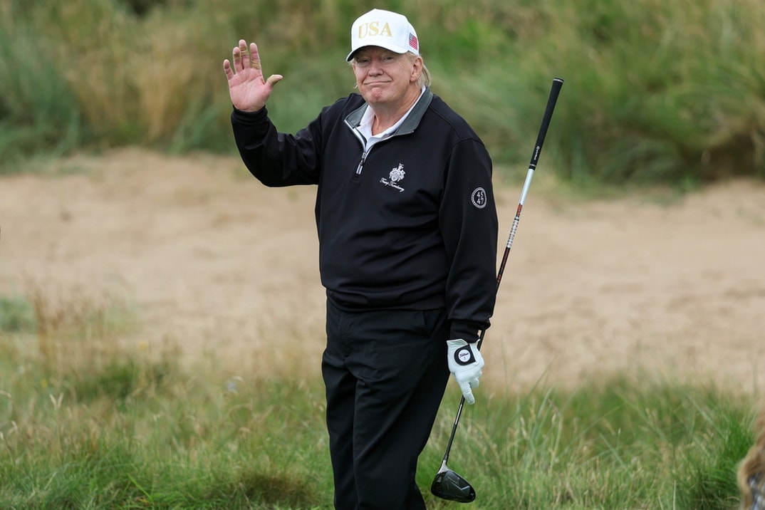 Donald Trump Playing Sports 5
