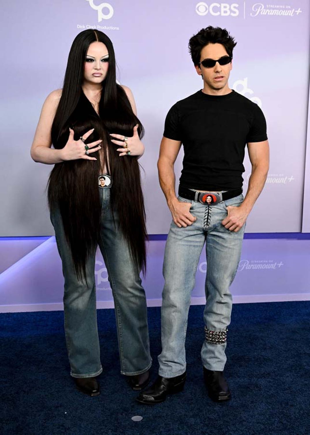 Megan Stalter and Paul W. Downs  GettyImages-2277623097