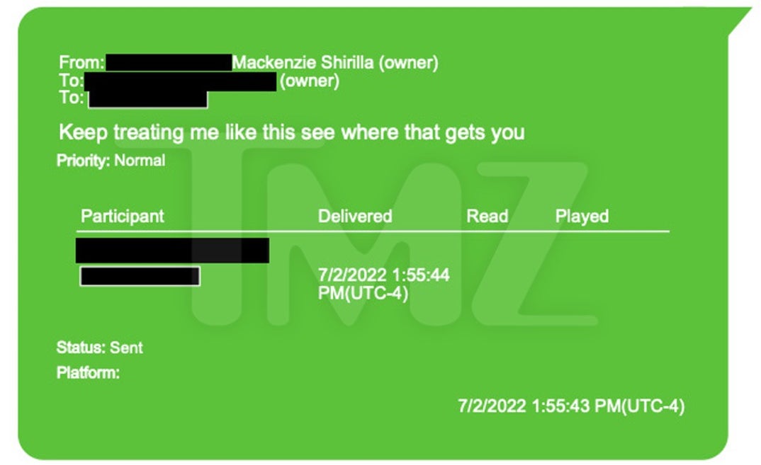 Mackenzie Shirilla Details Blackouts To Dominic Russo 12