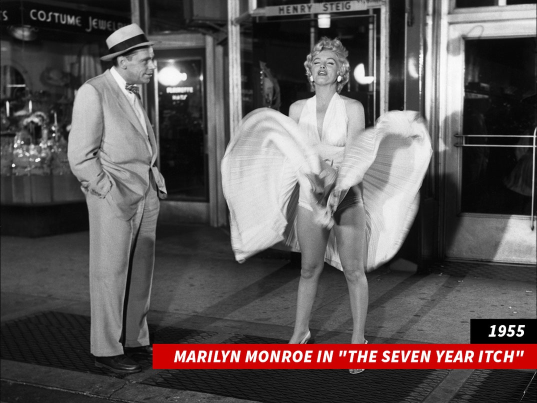 Marilyn Monroe in The Seven Year Itch getty 1