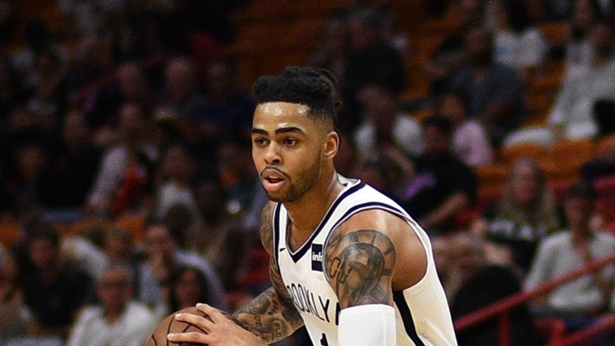 D'Angelo Russell on the Court