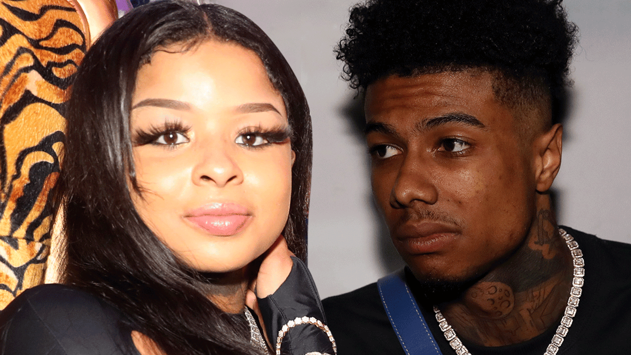 Chrisean Rock Appears to Admit to Giving Blueface Two Black Eyes