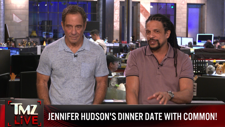 Jennifer Hudson ve Common Romantik Söylentilerin Ortasında Malibu'da Akşam Yemeği Tarihi Yapıyor