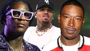 Young Thug and Kevin McCall neutral + Chris Brown getty comp