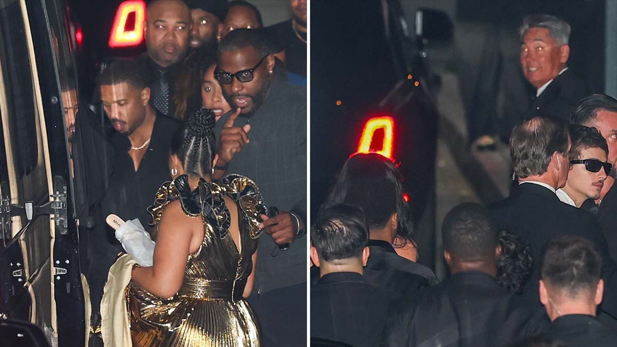 Celebrities Hit Beyoncé's Chateau Marmont Oscars After-Party