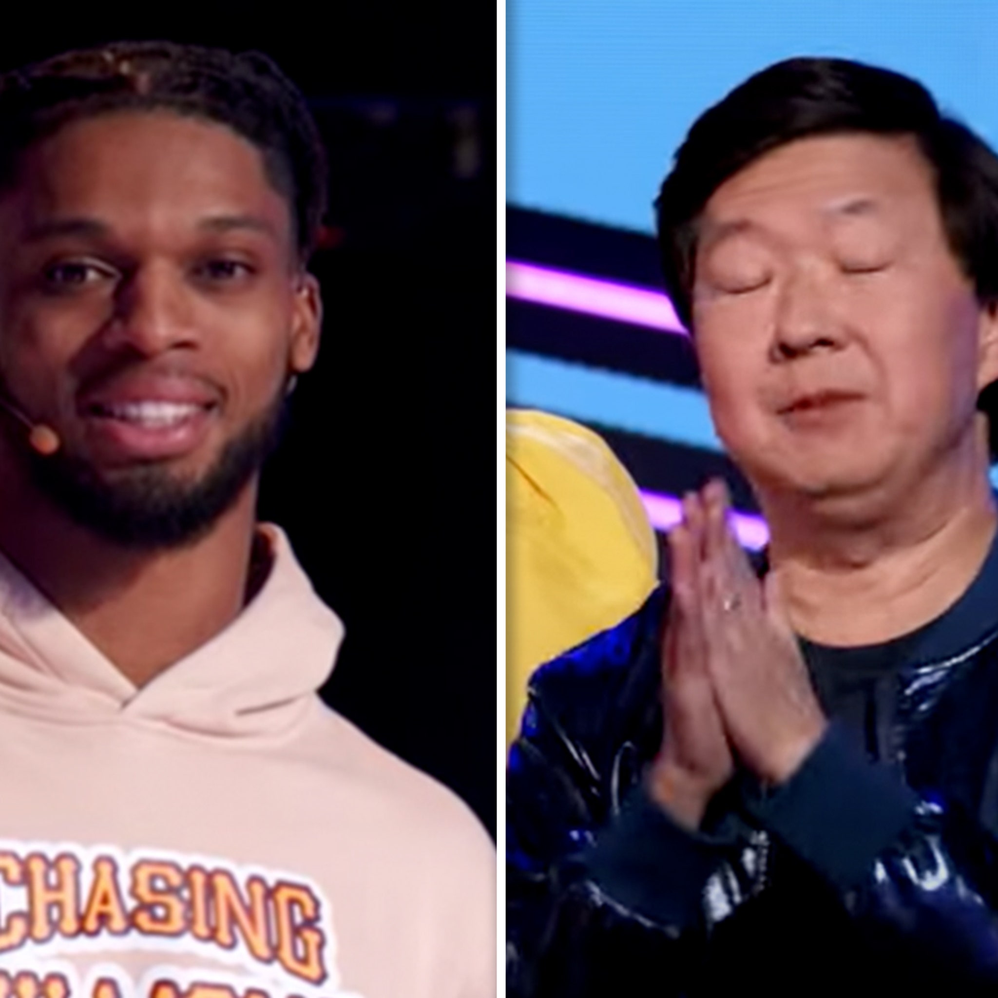 Ken Jeong Freaks Out During Damar Hamlin's 'Masked Singer' Appearance