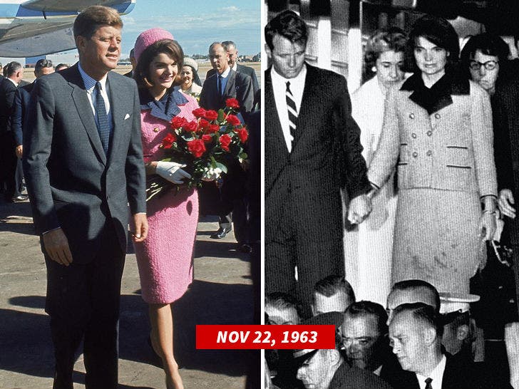 Jackie Kennedy Assassination Dress Blood