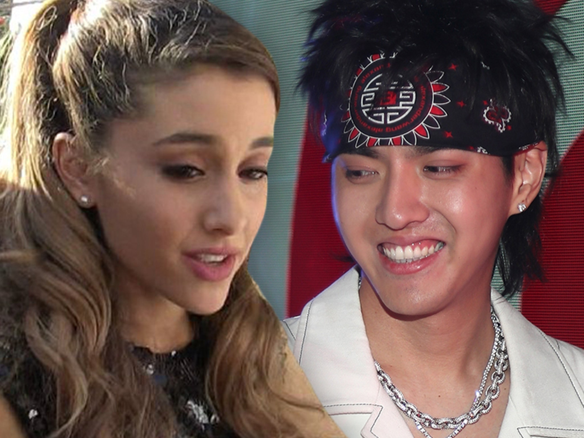 Ariana Grande's iTunes 'Rival' Kris Wu Pokes Fun at Bots Controversy
