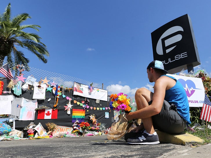 Memorial Outside Of Pulse Nightclub