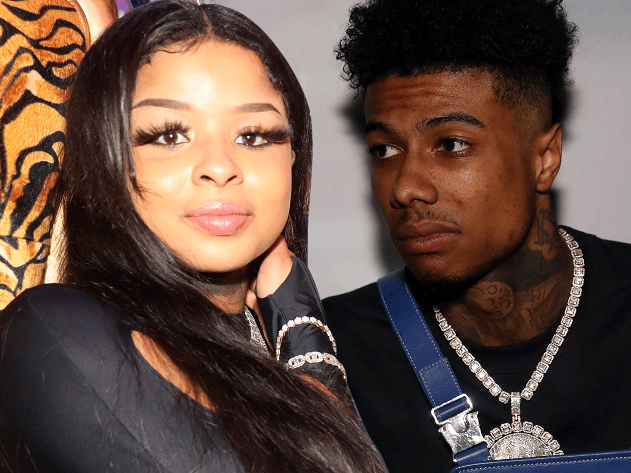 Chrisean Rock Appears to Admit to Giving Blueface Two Black Eyes