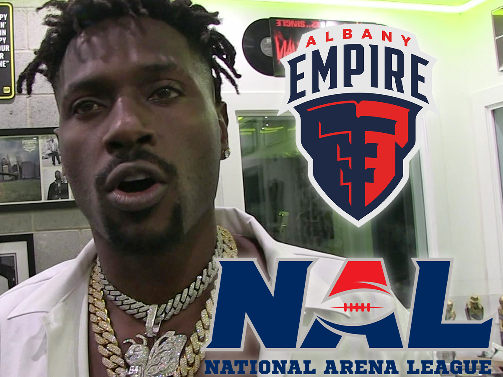 Antonio Brown's Albany Empire football team kicked out of National Arena  League