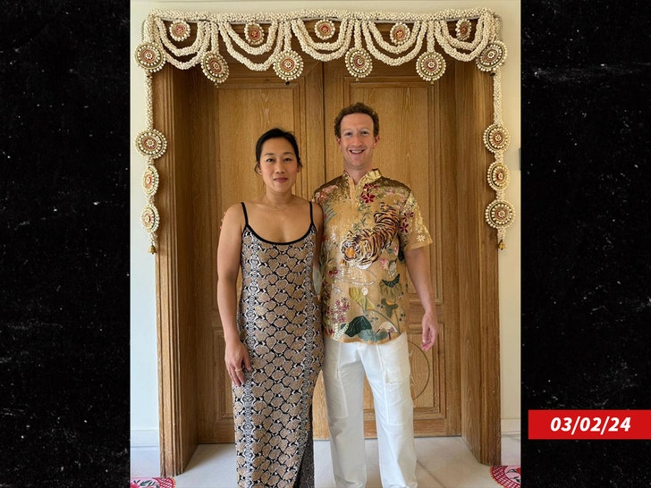 mark zuckerberg and wife dressed up insta