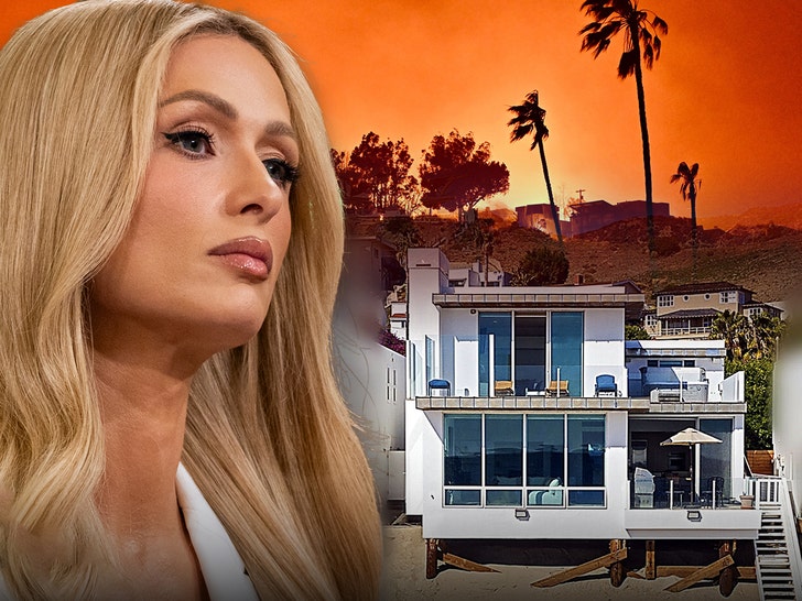 paris hilton rumah malibu pch kebakaran